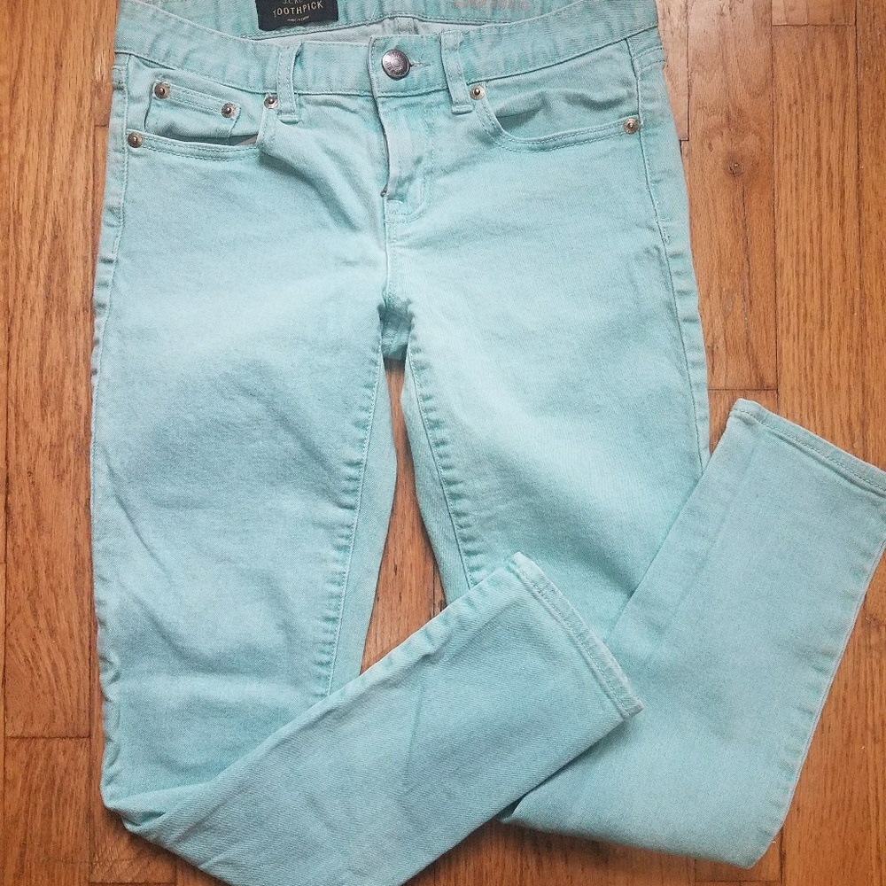 J Crew Toothpick Jeans